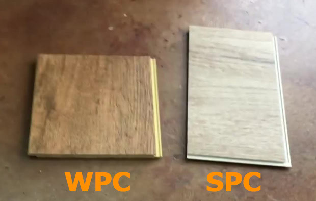 so sánh sàn nhựa SPC và WPC
