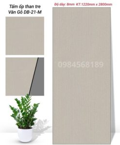 Tấm Ốp Than Tre Vân Gỗ Bảo Châu BD-21M