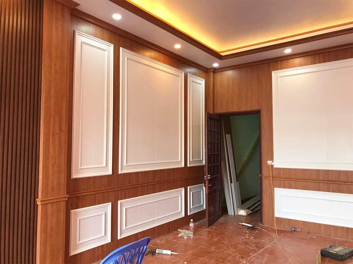 Tấm ốp tường nano trong không gian hiện đại Tấm ốp tường nano