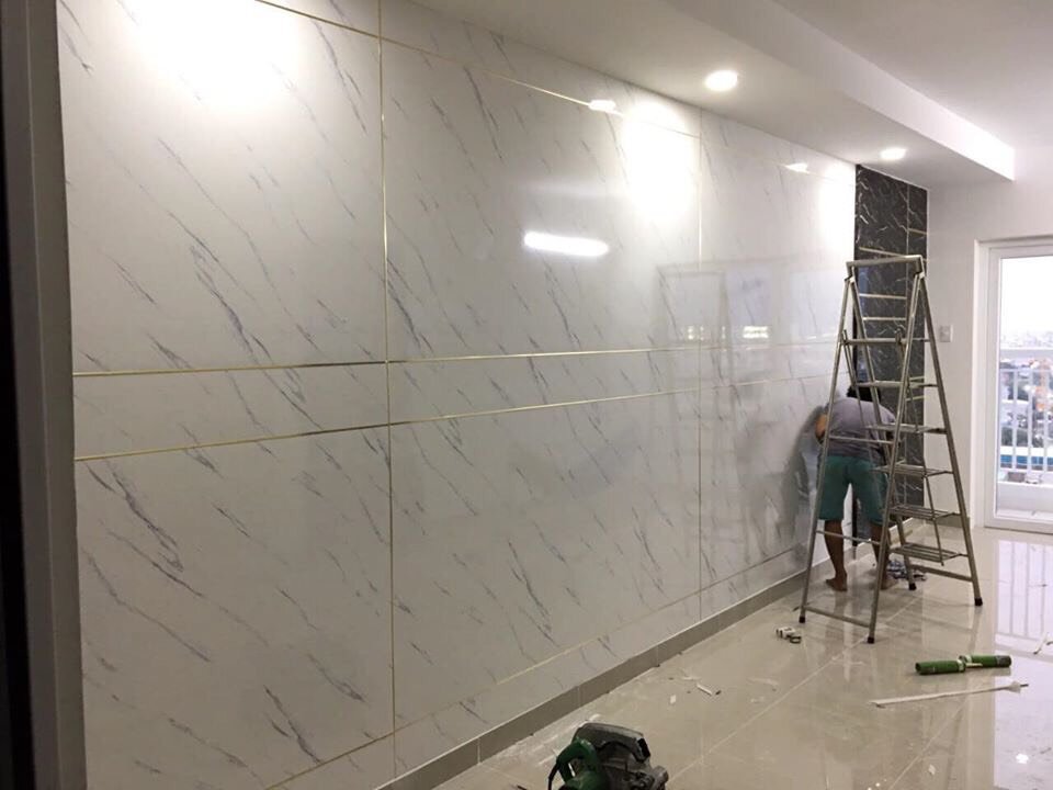 tấm ốp tường pvc giả đá tấm ốp tường pvc giả đá