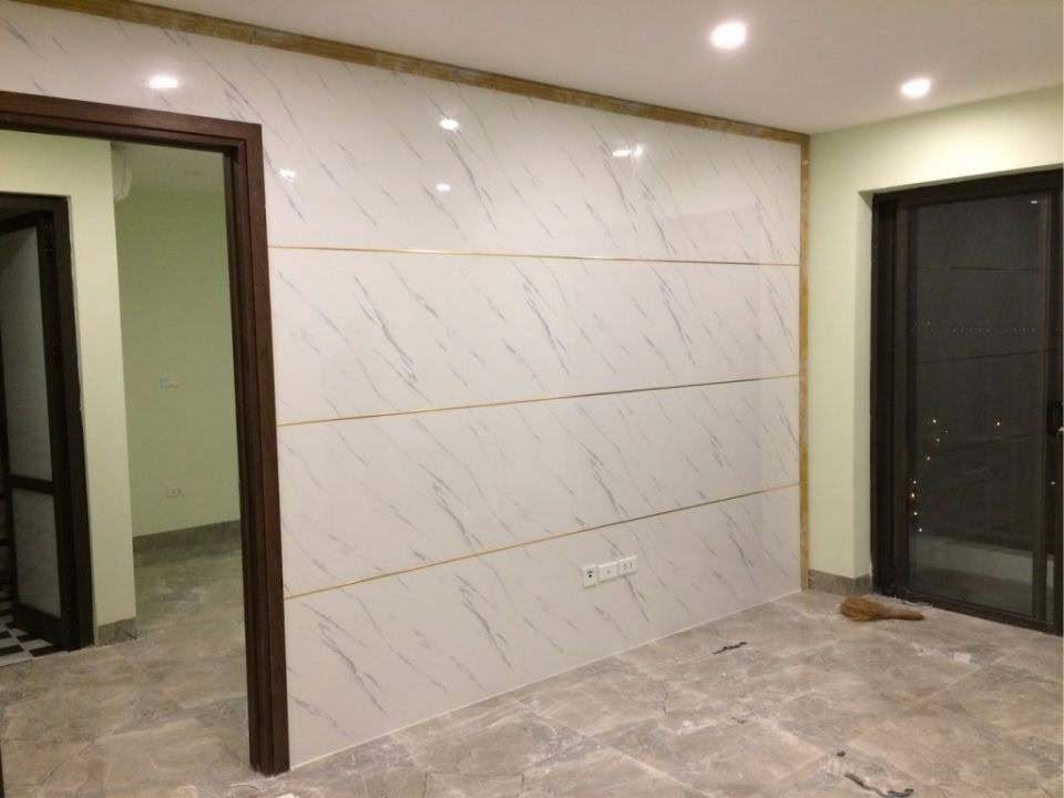 tấm ốp tường pvc vân đá
