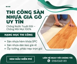 Thi Công Sàn Nhựa Hà Nội