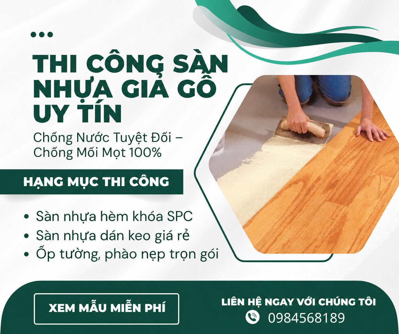 Thi Công Sàn Nhựa Văn Chương
