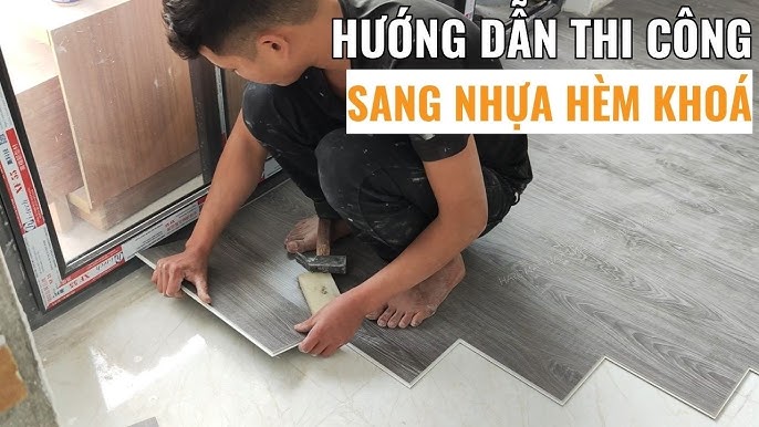 thi công sàn nhựa spc