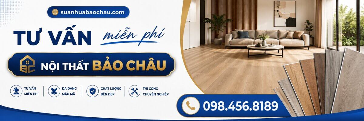 tư vấn miễn phí sàn nhựa Nội Thất Bảo Châu 098.456.8189