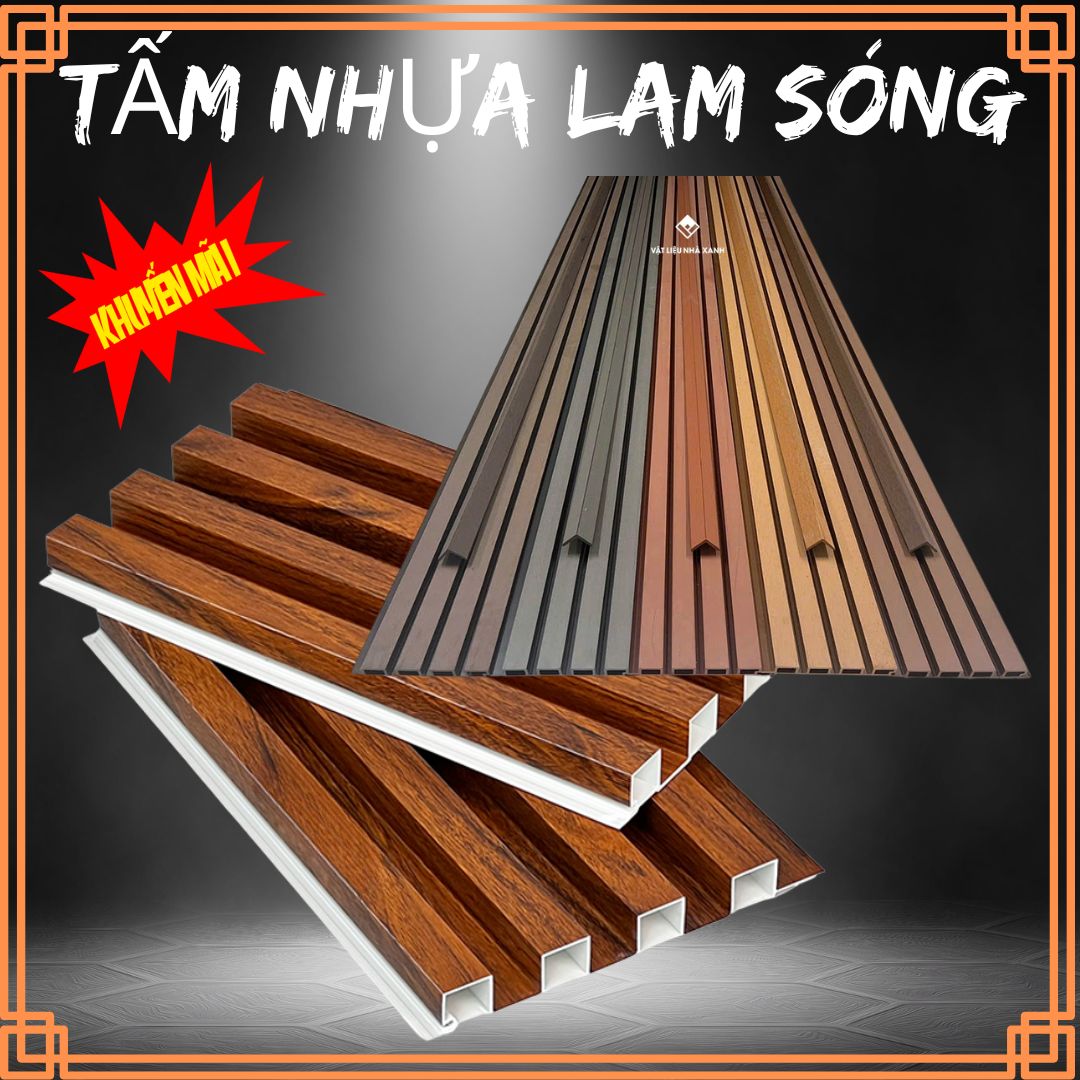 Các loại vật liệu lam sóng phổ biến